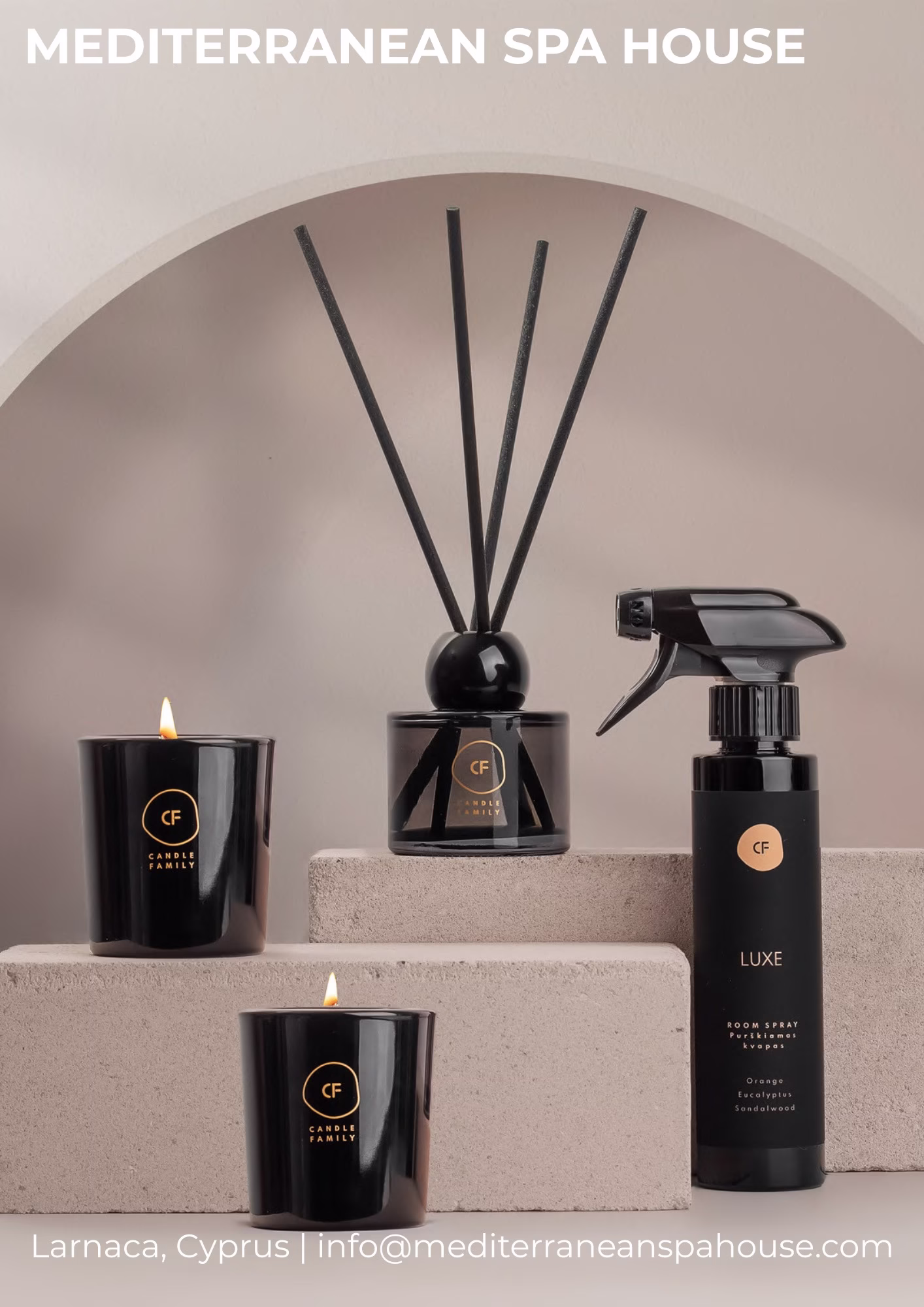 Perfume CF catalog products. Spa luxurious products